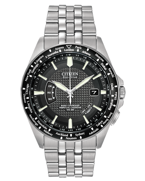 Citizen eco drive wr200 radio controlled best sale